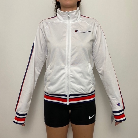 champion track jacket women's